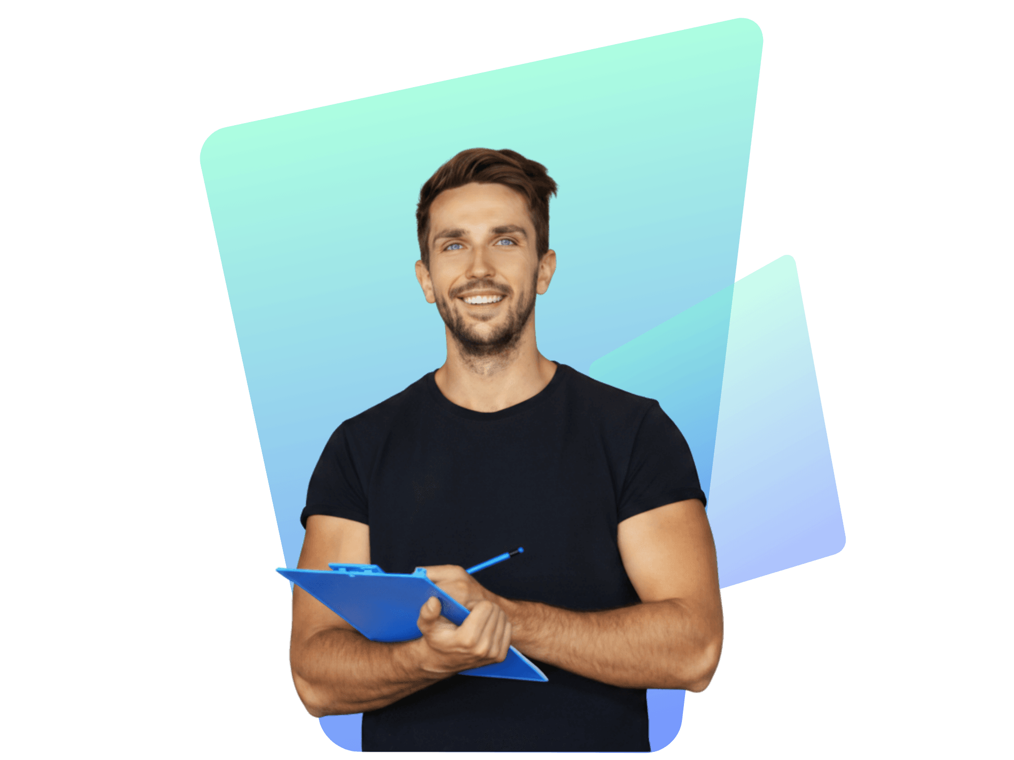 Erasmus+ course provider with clipboard