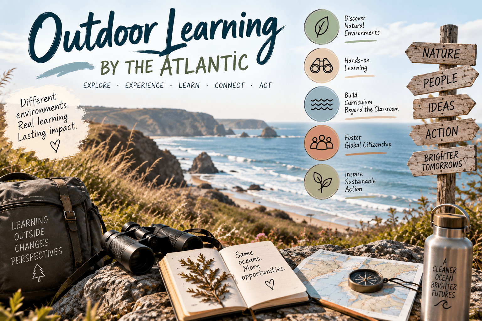 Outdoor Learning by the Atlantic